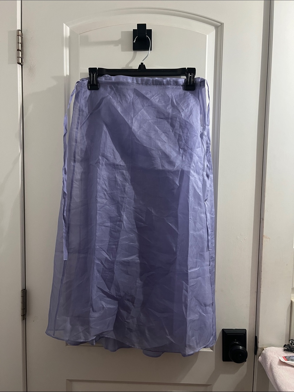 J. Crew Lavender Midi Skirt